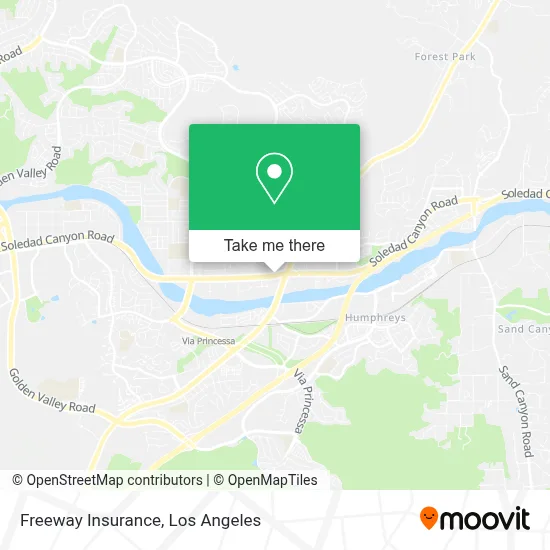 Freeway Insurance map