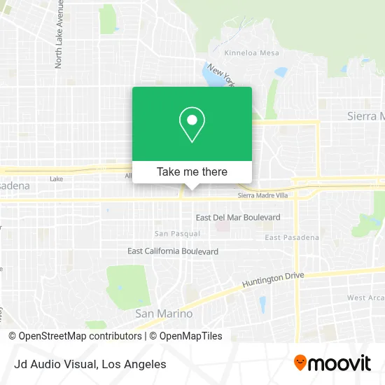 Jd Audio Visual map