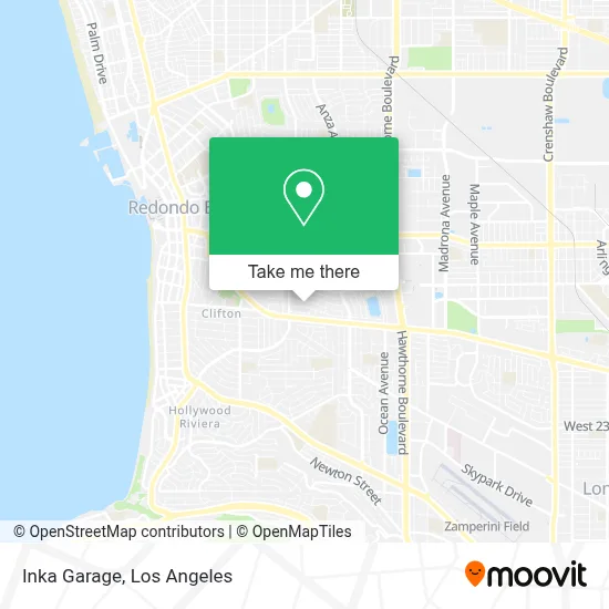 Inka Garage map