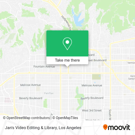 Jan's Video Editing & Library map