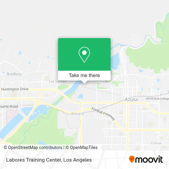 Labores Training Center map