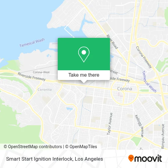 Smart Start Ignition Interlock map