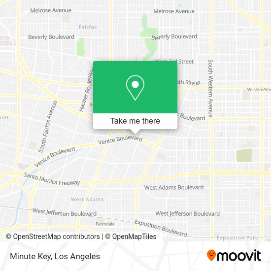 Minute Key map