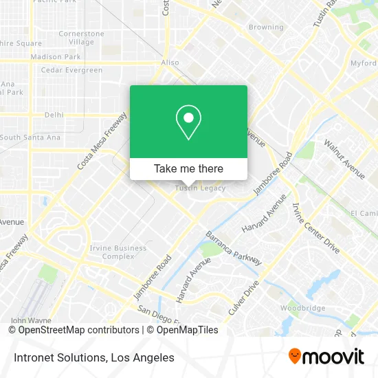 Intronet Solutions map