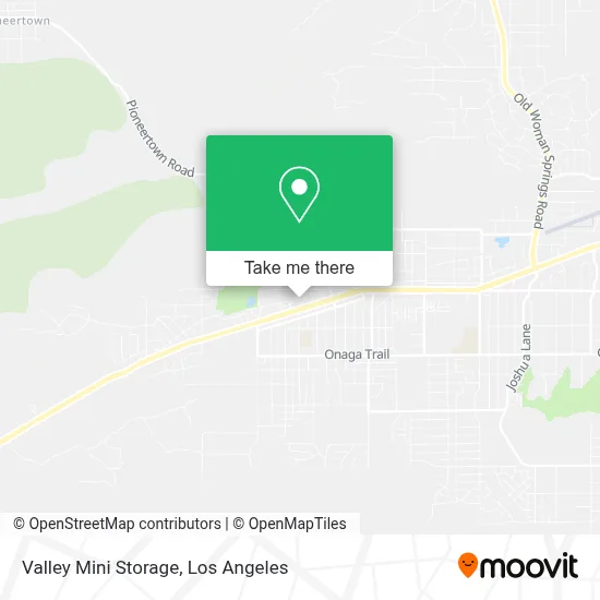 Valley Mini Storage map