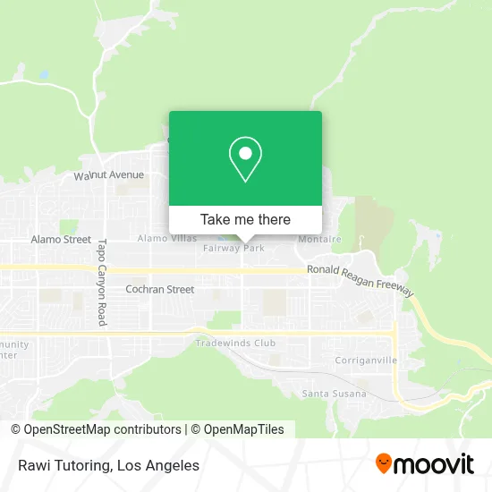 Rawi Tutoring map