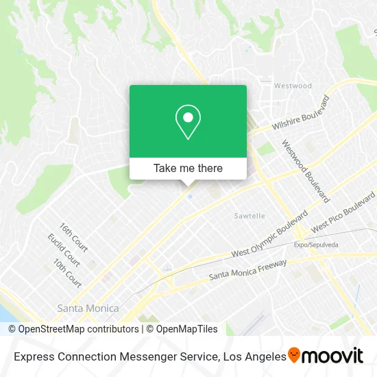 Express Connection Messenger Service map