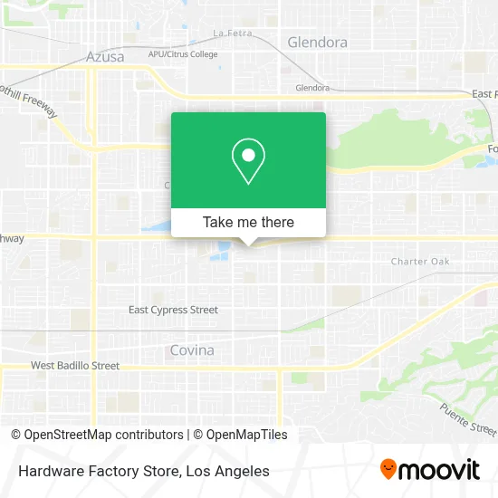 Hardware Factory Store map