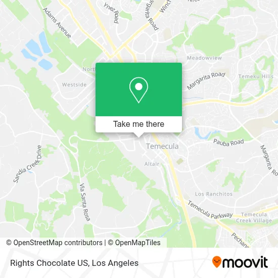 Rights Chocolate US map