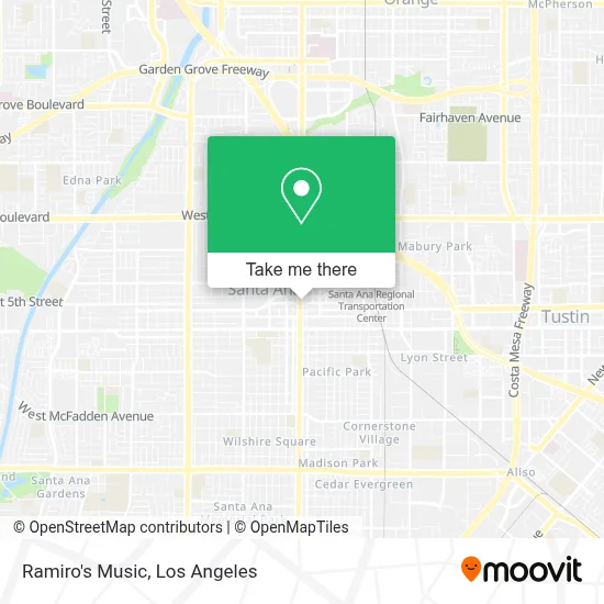 Ramiro's Music map