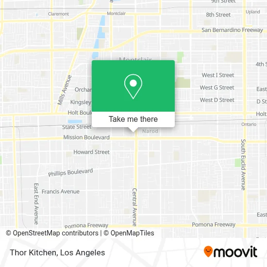 Thor Kitchen map