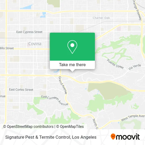 Signature Pest & Termite Control map