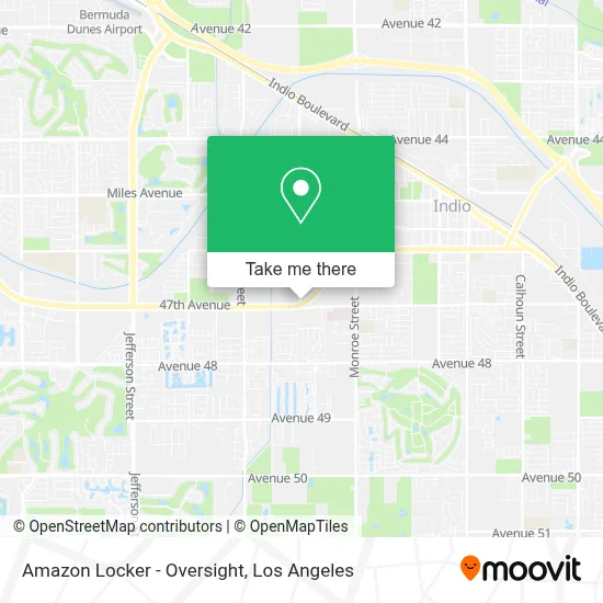 Amazon Locker - Oversight map