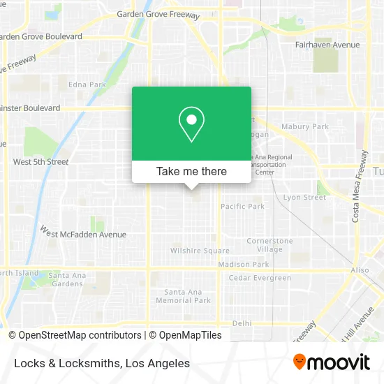 Locks & Locksmiths map