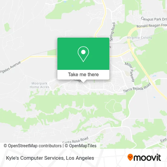 Kyle's Computer Services map