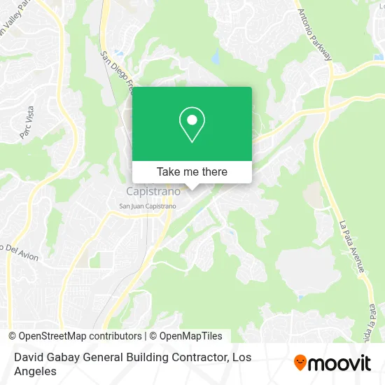 David Gabay General Building Contractor map