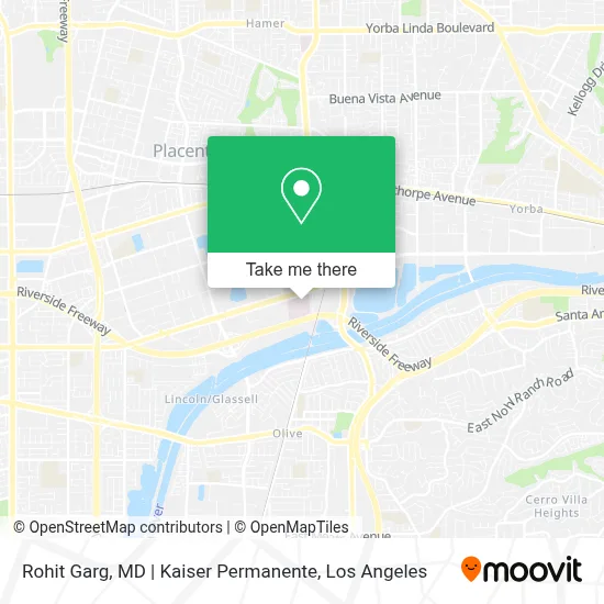 Rohit Garg, MD | Kaiser Permanente map