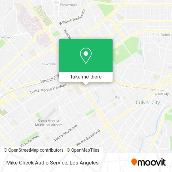 Mike Check Audio Service map