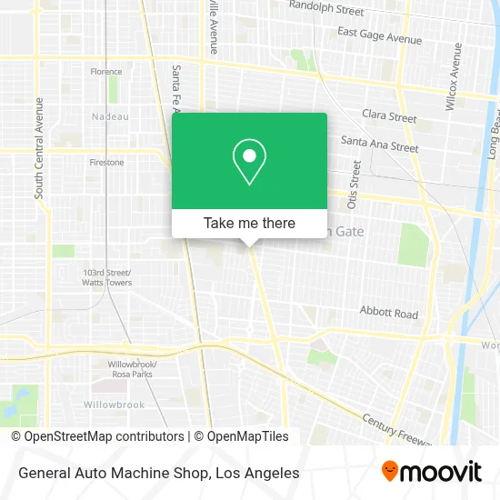 General Auto Machine Shop map