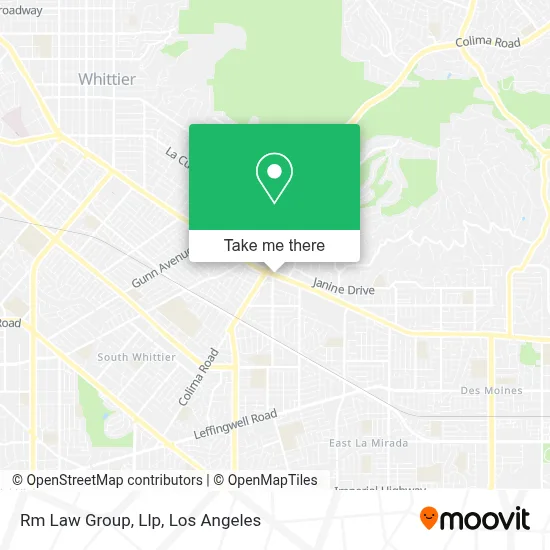 Rm Law Group, Llp map