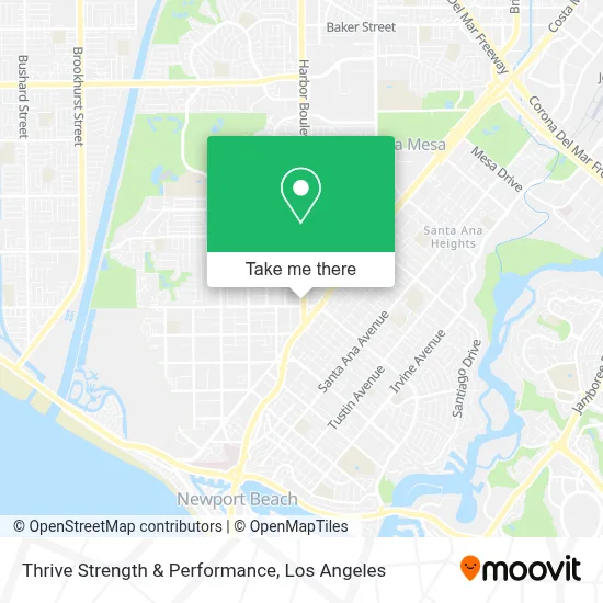 Thrive Strength & Performance map
