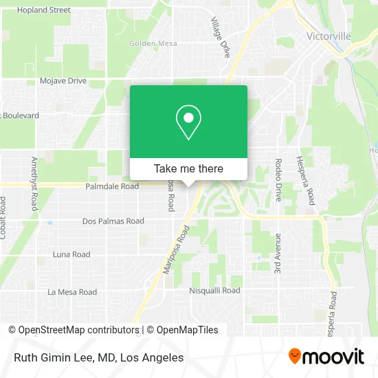 Ruth Gimin Lee, MD map