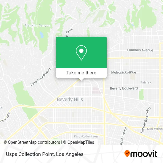 Usps Collection Point map