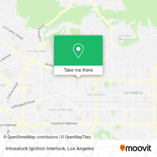 Intoxalock Ignition Interlock map