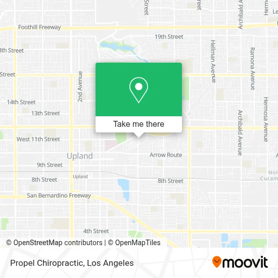 Propel Chiropractic map