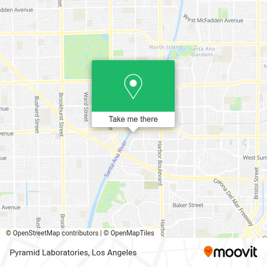 Pyramid Laboratories map