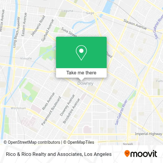 Rico & Rico Realty and Associates map