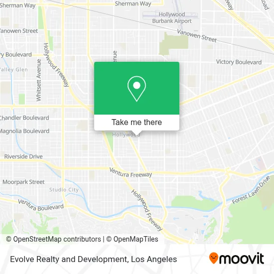 Evolve Realty and Development map