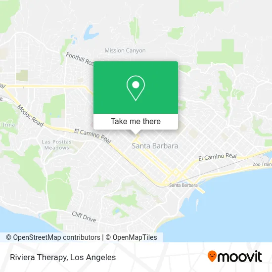 Riviera Therapy map