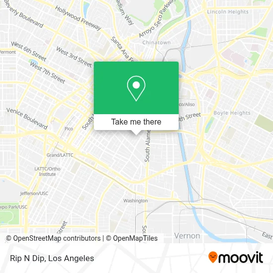 Rip N Dip map
