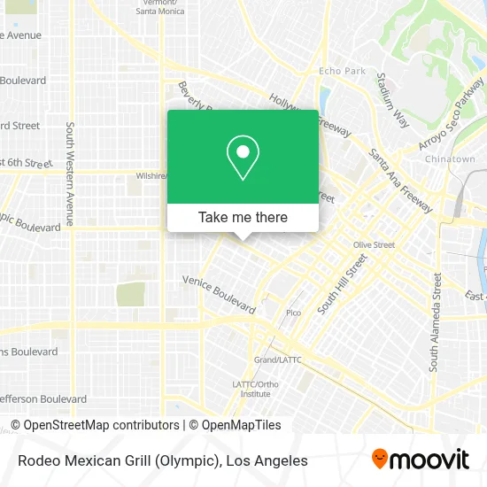 Rodeo Mexican Grill (Olympic) map