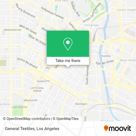 General Textiles map