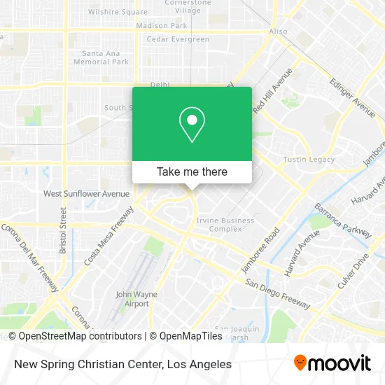 New Spring Christian Center map
