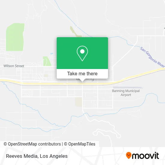 Reeves Media map