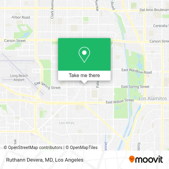 Ruthann Devera, MD map