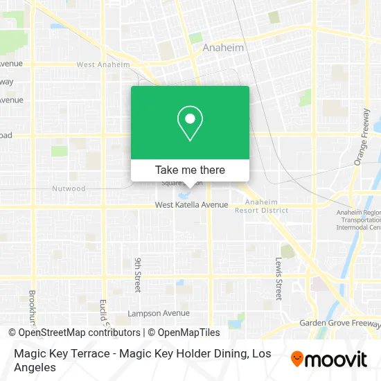 Magic Key Terrace - Magic Key Holder Dining map