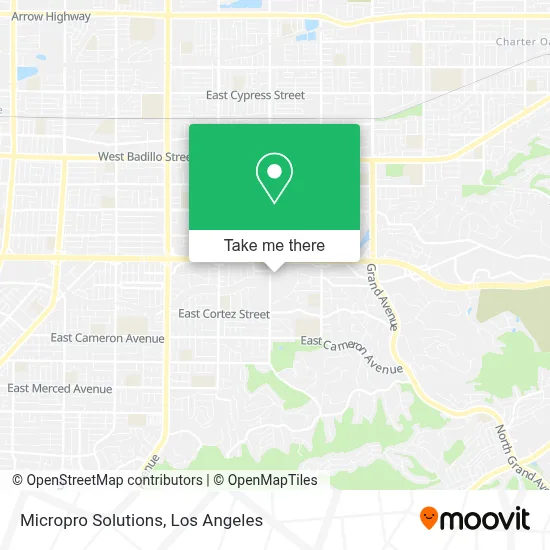 Micropro Solutions map
