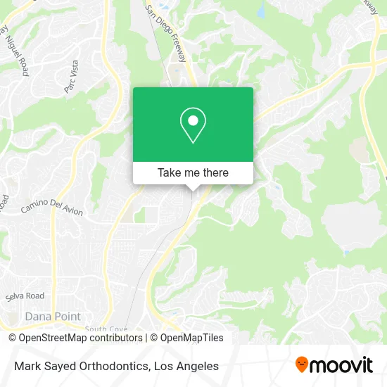 Mark Sayed Orthodontics map