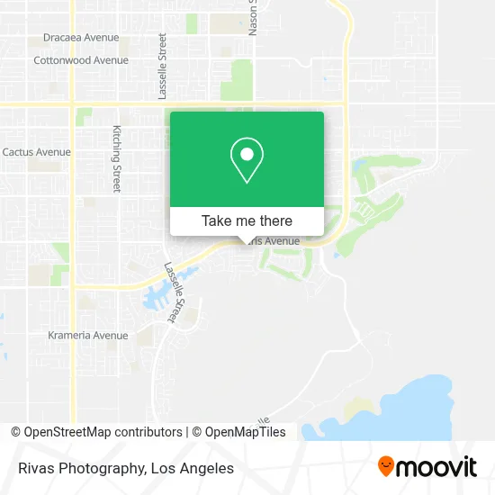 Rivas Photography map