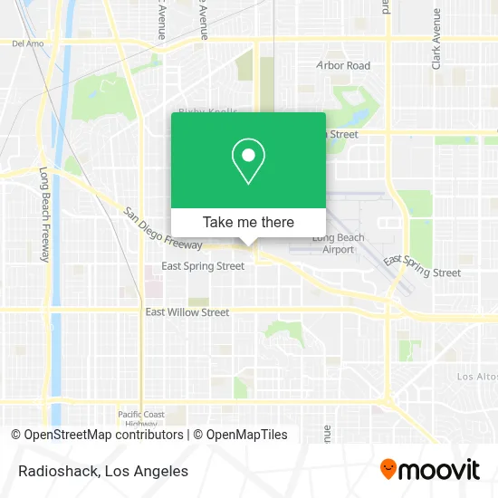 Radioshack map