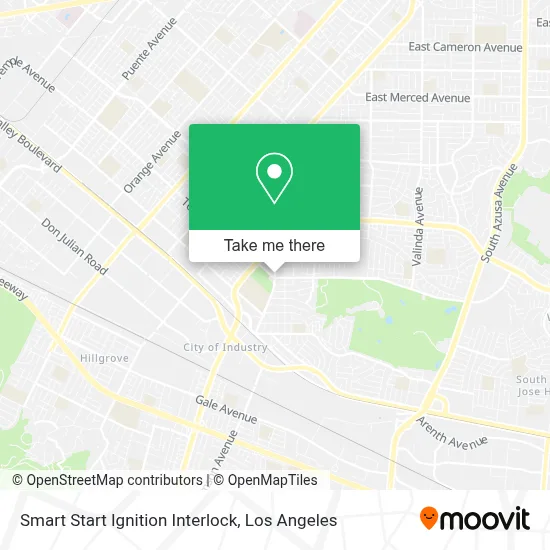 Smart Start Ignition Interlock map