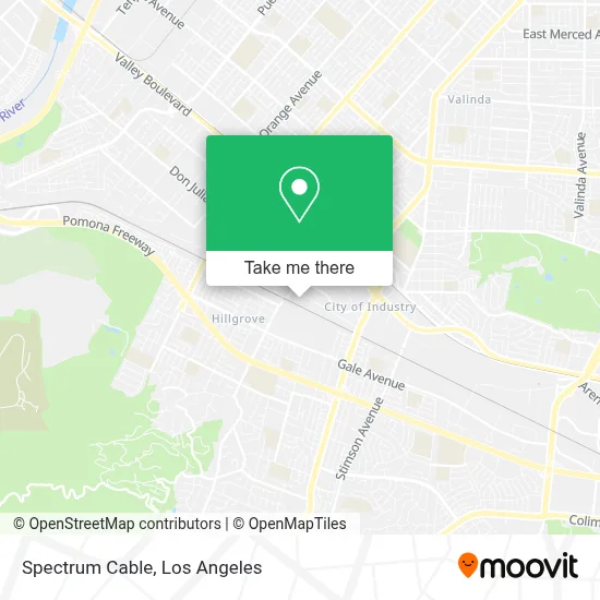 Spectrum Cable map