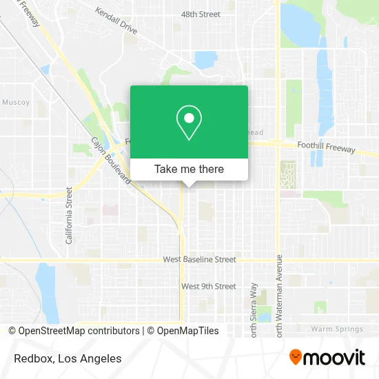 Redbox map