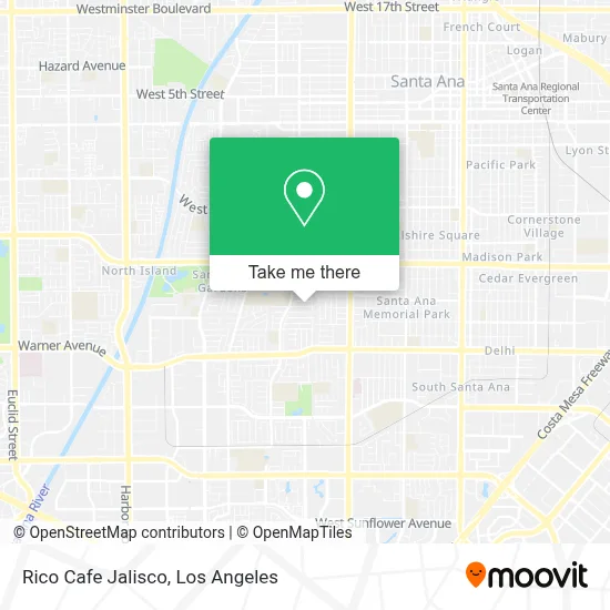 Rico Cafe Jalisco map