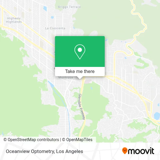 Oceanview Optometry map