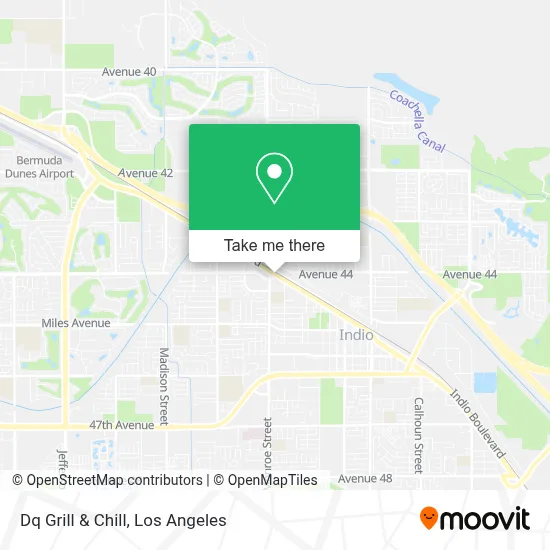 Dq Grill & Chill map